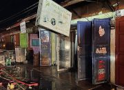 Kebakaran Ruko di Pulau Rakyat, 4 Unit Hangus