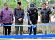 Syukuran Pembangunan Jalan Swadaya Masyarakat di Nagori Pagar Bosi, Sordang Baru, dan Sordang Bolon