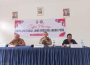 Kapolsek Tanah Jawa Perkuat Sinergi dengan Media, Jaga Kondusivitas Wilayah