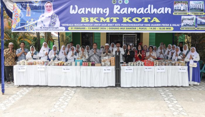 Wali Kota Pematangsiantar Dukung Warung Ramadhan BKMT, Apresiasi Semangat Gotong Royong