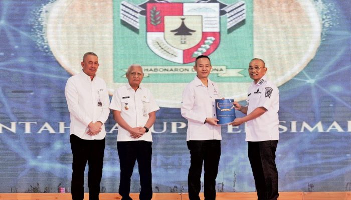 Kabupaten Simalungun Raih Opini Kualitas Sedang Tanpa Maladministrasi dari Ombudsman RI