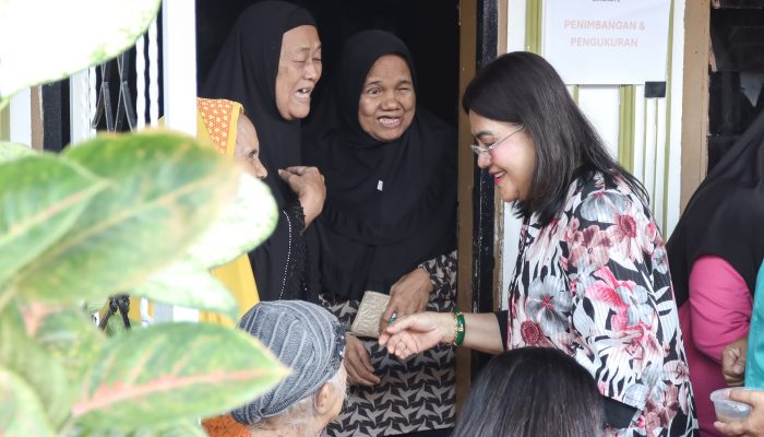 Ketua TP PKK Pematangsiantar Tinjau Posyandu, Ajak Lansia Hidup Sehat