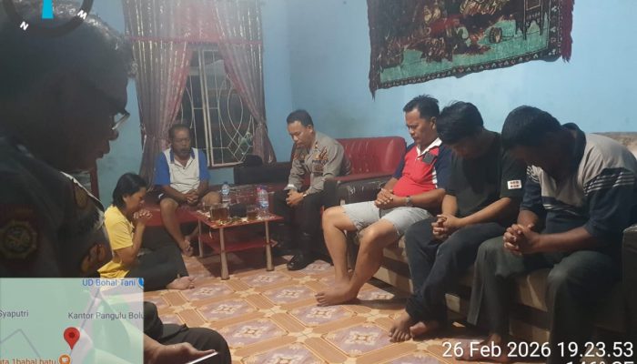 Polsek Tanah Jawa Simalungun Respons Cepat Laporan Warga Hilang