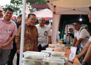 Wesly Silalahi Tinjau Wisata Takjil Ramadhan di Pematangsiantar