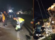 Polres Simalungun Tangani Kecelakaan Beruntun di Tapian Dolok, 1 Orang Tewas
