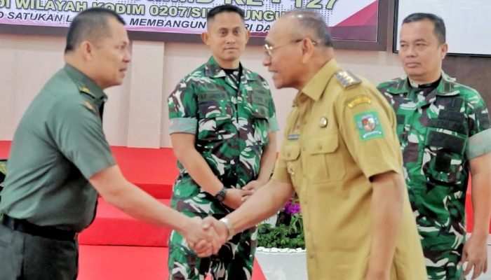 Bupati Simalungun Sambut Kunker Tim Wasev TMMD Ke-127 Tahun 2026, Tekankan Sinergi TNI dan Masyarakat