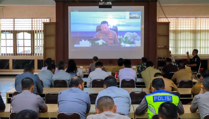 Wali Kota Pematangsiantar Ikuti Rakor Lintas Sektor Kesiapsiagaan Operasi Ketupat 2026