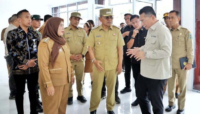 Bupati Simalungun Dampingi Tim Kementrian Koperasi Tinjau KDMP Karang Anyar