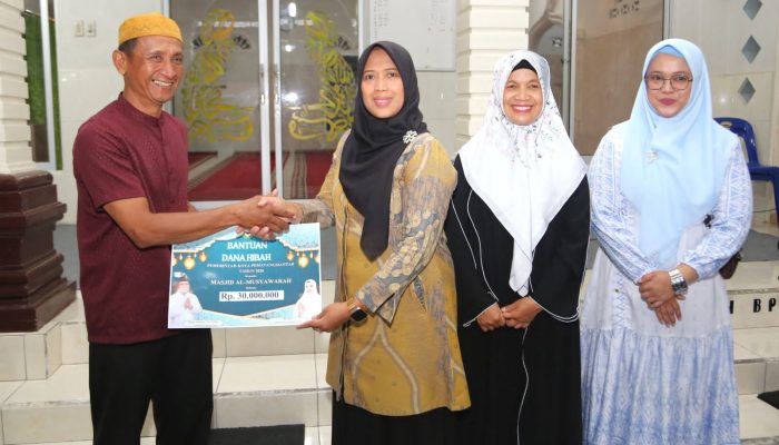 Wakil Wali Kota Pematangsiantar Hadiri Safari Ramadhan di Masjid Al Musyawarah