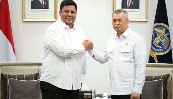 Temui Menteri Perhubungan, Bupati Samosir Usul Buka Jalur Penyeberangan Danau Samosir-Tongging