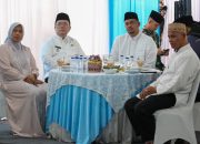 Gubernur Sumut Bobby Nasution Serahkan Bantuan Rp350 Juta ke Masjid Nurul Ikhwan Pematangsiantar. Wesly Berterimaksih
