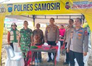Wakapolres Samosir Pimpin Penanaman Jagung Serentak Kuartal I 2026 di Lahan 1 Hektar