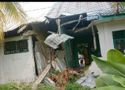 Dua Ruangan SDN 014645 Pulau Maria, Asahan, Jebol Setelah Ditabrak Bus PMH, Belum Diperbaiki