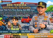 Jangan Panik! Kapolres Simalungun Tegaskan Stok BBM Aman 21 Hari, Warga Tidak Perlu Serbu SPBU