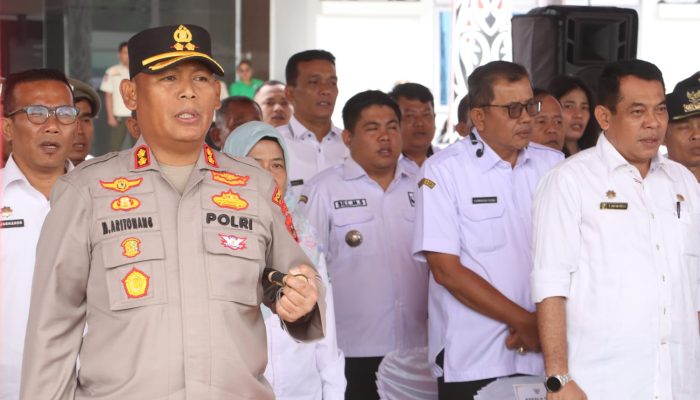 Kapolres Simalungun Hadiri Penutupan TMMD ke-127, Wujud Sinergi TNI-Polri