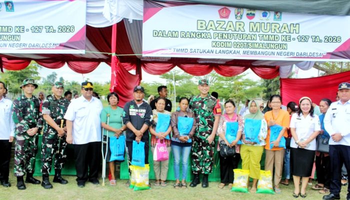 TMMD ke-127 Simalungun Ditutup, Hasilkan Infrastruktur dan Kemanunggalan TNI-Rakyat