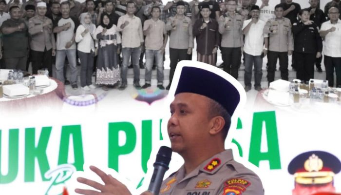 Kapolres Asahan Pererat Silaturahmi dengan Insan Pers, Buka Puasa Bersama