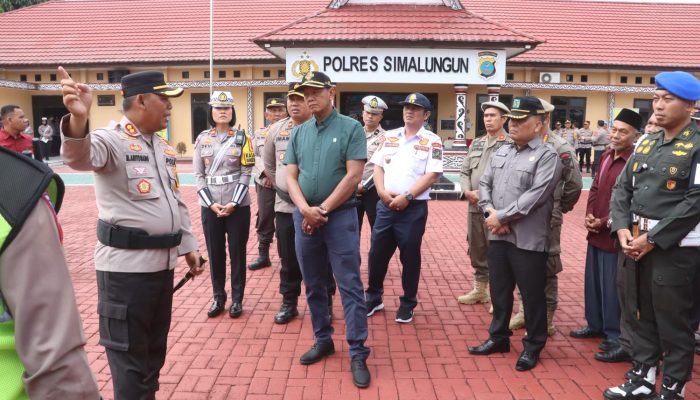 Polres Simalungun Siap Amankan Mudik dan Idul Fitri 1447 H