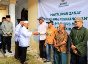 Baznas Pematangsiantar Salurkan Zakat ke 520 Mustahik, Wali Kota Apresiasi