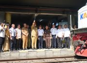 Gubernur Sumut Lepas Mudik Gratis dengan Kereta Api, Wujudkan Lebaran Aman