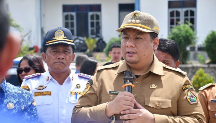 Bupati-Wabup Samosir Monitoring Pos Pengamanan Lebaran 2026, 10 Pos Disiagakan.