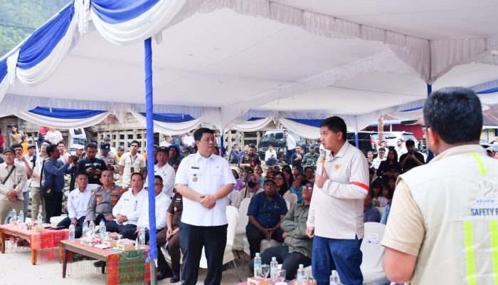Menteri PKP Tinjau Program Bedah Rumah di Samosir, 556 Unit BSPS Disalurkan