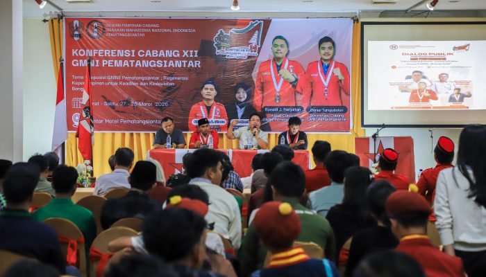Wali Kota Pematangsiantar Wesly Silalahi Dukung Konfercab XII GMNI