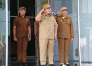 Pimpin Apel Gabungan ASN, Wesly: “Apel gabungan bukan sekadar formalitas, tapi momen refleksi kinerja.”