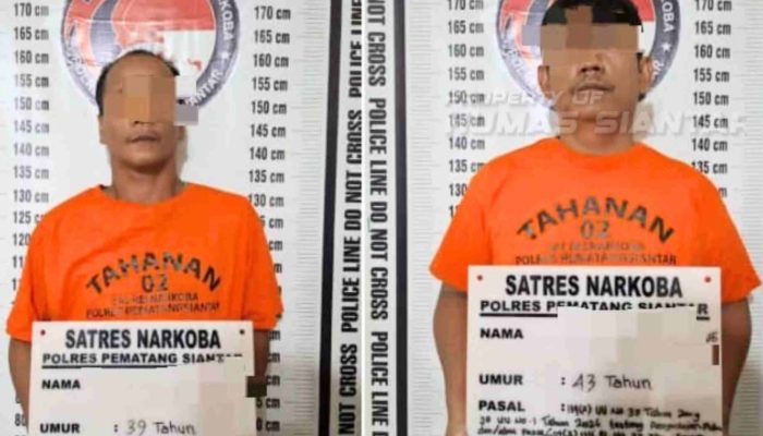 Sabu di Balut Tissu di Atas Topi Warna Merah, 2 Pengedar Diamankan Sedang Berdiri di Pinggir Jalan WR Supratman