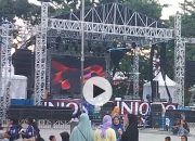 Panggung HUT Kota Pematangsiantar Didominasi Tulisan “Union”, Publik Soroti Potensi Iklan Gratis