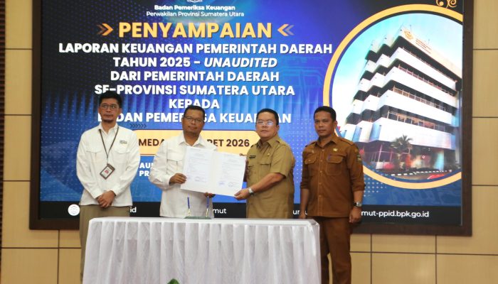 Serahkan LKPD 2025, Wali Kota Pematangsiantar Harap WTP Terwujud