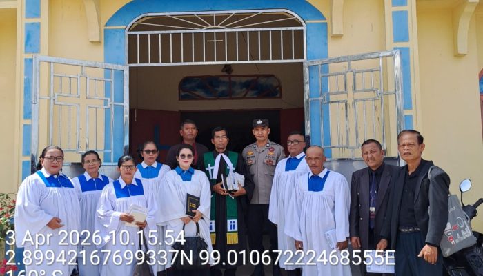 70 Lebih Gereja Lintas 14 Wilayah Polsek di Kawal, Jumat Agung di Simalungun Berjalan Aman dan Kondusif