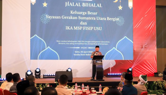 Wali Kota Pematangsiantar Hadiri Halal Bihalal di Medan