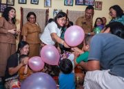 Ketua TP PKK Pematangsiantar Kunjungi Posyandu di Siantar Marihat