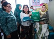 Ketua TP PKK Pematangsiantar Tinjau IVA Test di Puskesmas Aek Nauli