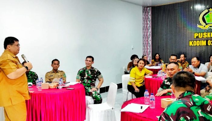 Percepat Pembangunan KDKMP, Pemkab Simalungun Gelar Rakor Bersama TNI