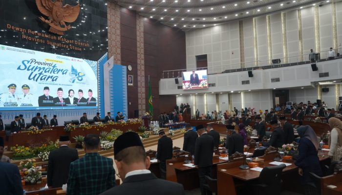 Wabup Asahan Hadiri Paripurna HUT ke-78 Sumut, Dukung Sinergi Pembangunan