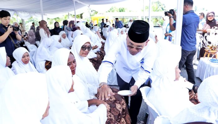 Pemkab Simalungun Gelar Tepung Tawar 104 Jamaah Calon Haji Tahun 2026