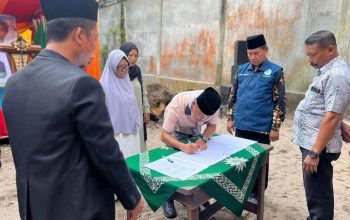 Camat Pulau Rakyat Hadiri Tablig Akbar, Warga Pulau Rakyat Pekan Hibahkan Tanah Untuk Pembangunan Masjid