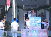 Kapolres Samosir Pimpin Upacara di SMK N 1 Palipi, Tekankan Cegah Kenakalan Remaja dan Tertib Lalin