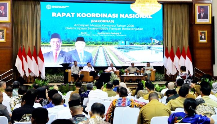 Bupati Simalungun Hadiri Rakornas Mitigasi Kekeringan, Usulkan Penguatan Irigasi dan Cetak Sawah Baru