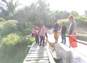 Hubungkan Dua Dusun di Jorlang Hataran, Jembatan Merah Putih Presisi Rampung Dikerjakan