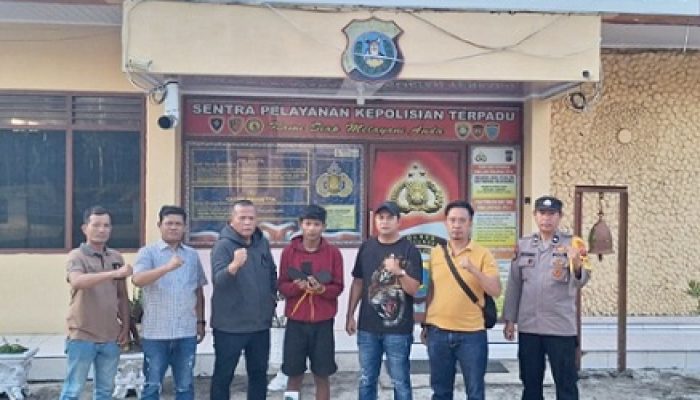 Pelaku Pencurian di Cafe Pondok Melati Diringkus Polsek Gunung Malela, Sembunyi di Lemari
