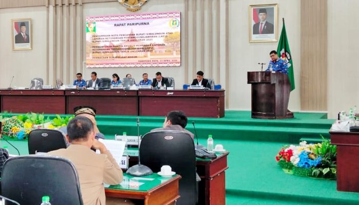 Pemkab Simalungun Sampaikan Nota Pengantar LKPJ Tahun Anggaran 2025 Ke DPRD