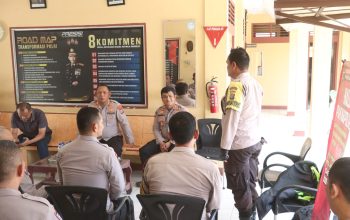 Kapolres Simalungun Tekankan Profesionalisme dan Integritas Saat Kunker ke Polsek Dolok Batu Nanggar