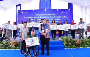 Inalum Salurkan Bantuan Pendidikan hingga Lingkungan di Samosir, Bupati Minta Dukungan Kelola Sampah