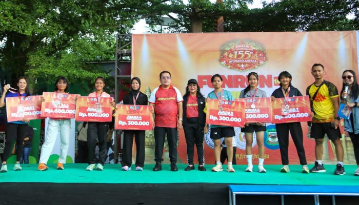 Fun Run 7K Meriahkan Hari Jadi ke-155 Pematangsiantar, Wesly Ajak Warga Marolahraga