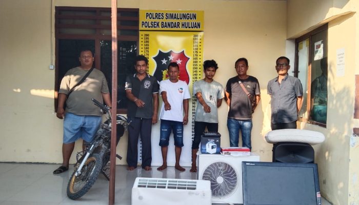 Tempo 3 Jam, Tiga Pelaku Curat di Perdagangan III Diringkus