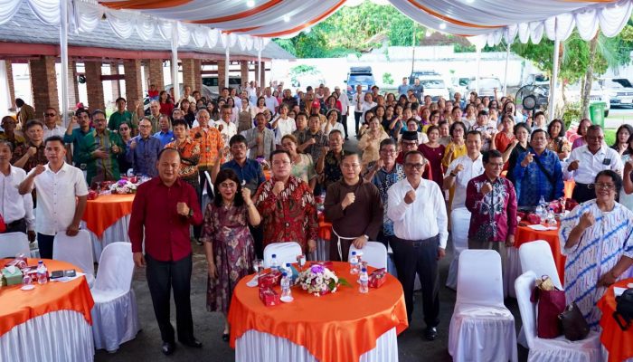 Hadiri Paskah Keluarga Besar Silalahi, Wesly: Jaga Persaudaraan dan Dukung Pembangunan Siantar