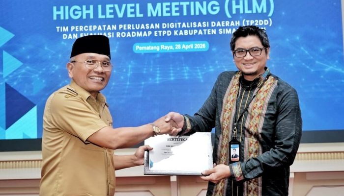 Pemkab Simalungun Dorong Digitalisasi Pajak dan Belanja Daerah, 9 OPD Terima Kartu Kredit Pemerintah